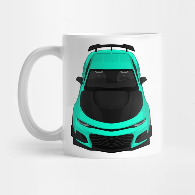 camaro zl1 1le turquoise by VENZ0LIC